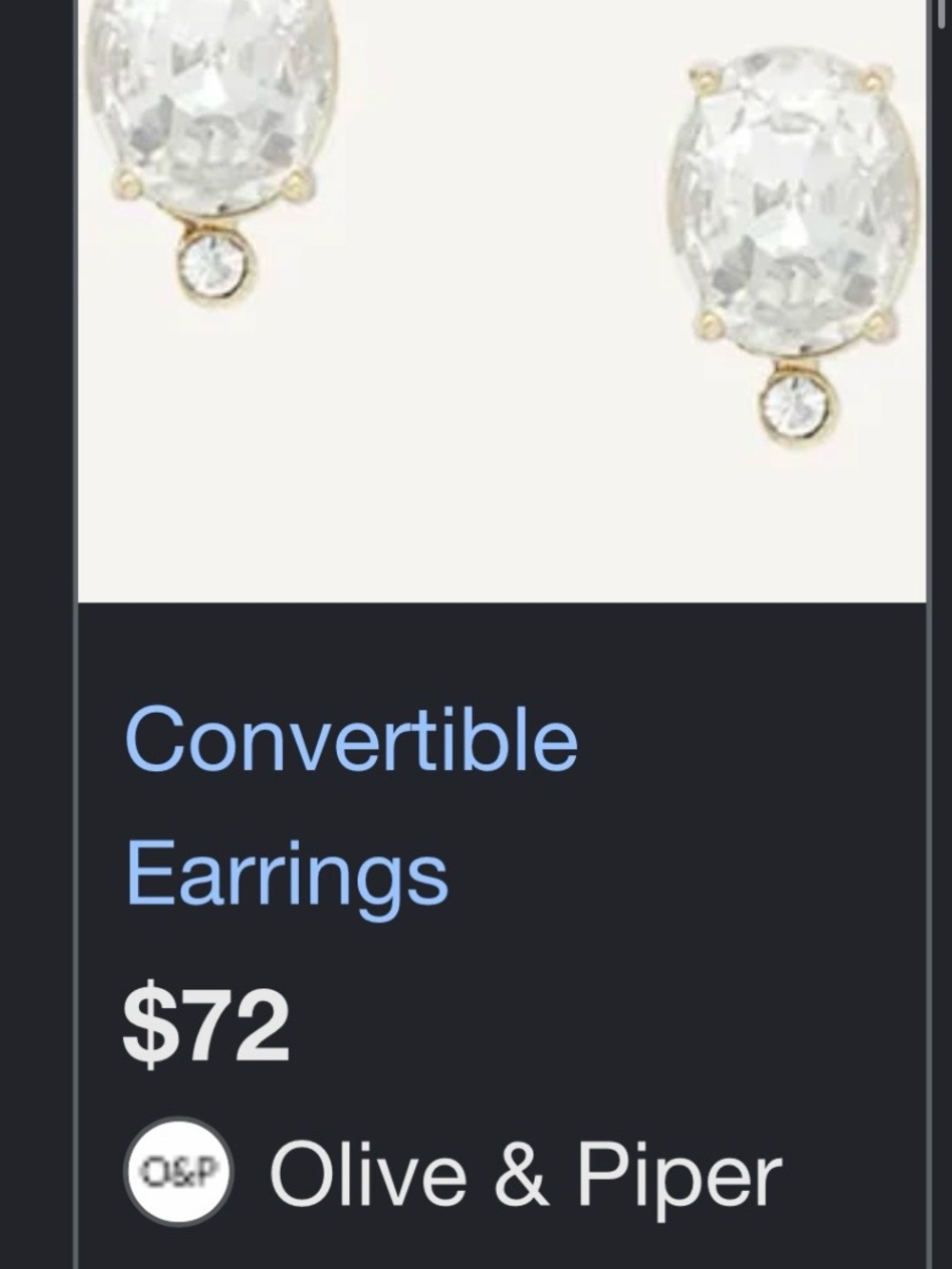 2 Olive & Piper Earring Sets, New Never Used - Picture 6 of 6